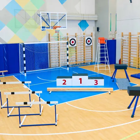 Ферма для баскетбольного щита игрового на растяжках вынос 1800 мм ZAVODSPORTA за 23&nbsp;140 ₽ купить в Подольске